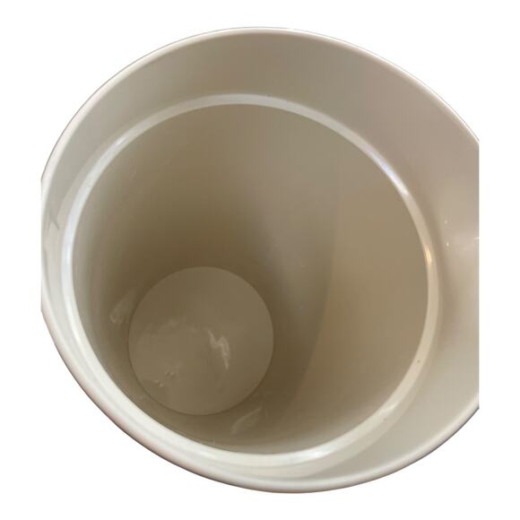 Vintage Tupperware 1 Quart Pitcher Almond Harvest Gold Push Button Lid 874 USA - Picture 8 of 13